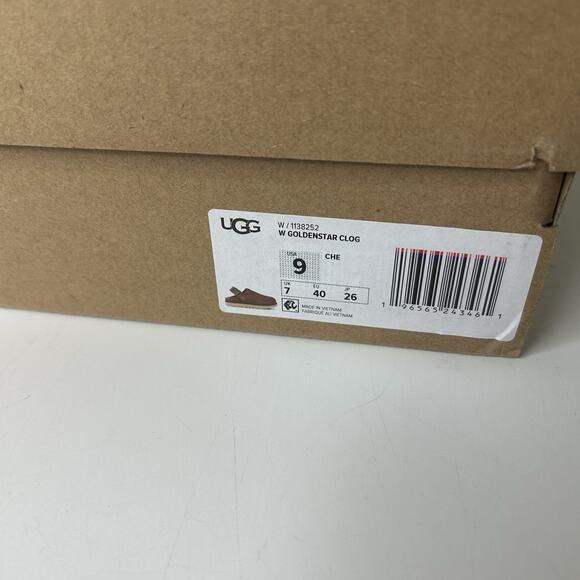 UGG Tan Suede Mules with Strap - Picture 2 of 10